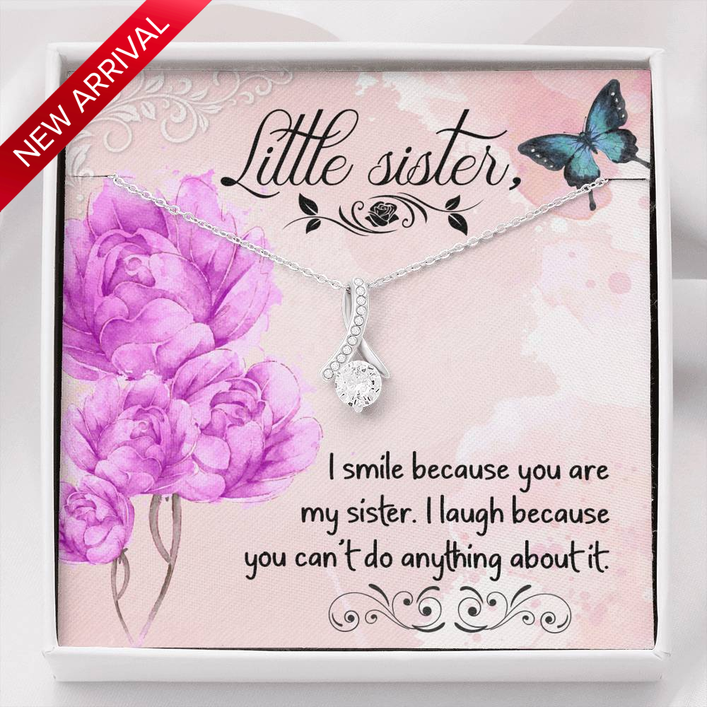 Sister to Sister Gift Necklace and Card - Standard Box