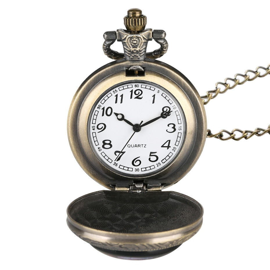 Bitcoin Design Pocket Watch