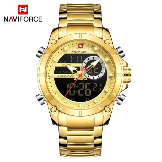 NAVIFORCE Men Military Sports Watch - GG / China