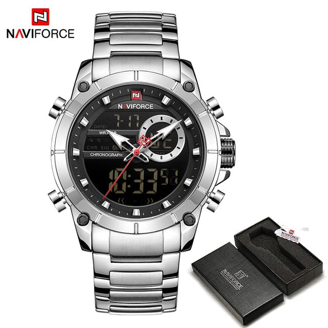 NAVIFORCE Men Military Sports Watch - SB BOX / China - SB BOX / SPAIN