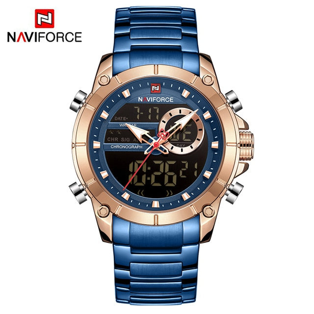 NAVIFORCE Men Military Sports Watch - RGBEBE / China