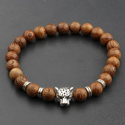 Natural Wood Beads Cross Prayer Bracelets - 2 / China - 2 / United States