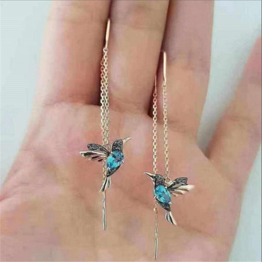 Stylish Bird Tassel Earring