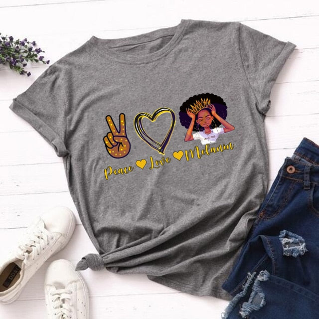 Peace Love Coffee T-Shirt - 906N-ff-422-1-1 / M - 906N-ff-422-1-1 / L - 906N-ff-422-1-1 / XL - 906N-ff-422-1-1 / XXL - 906N-ff-422-1-1 / XXS - 906N-ff-422-1-1 / XS - 906N-ff-422-1-1 / S