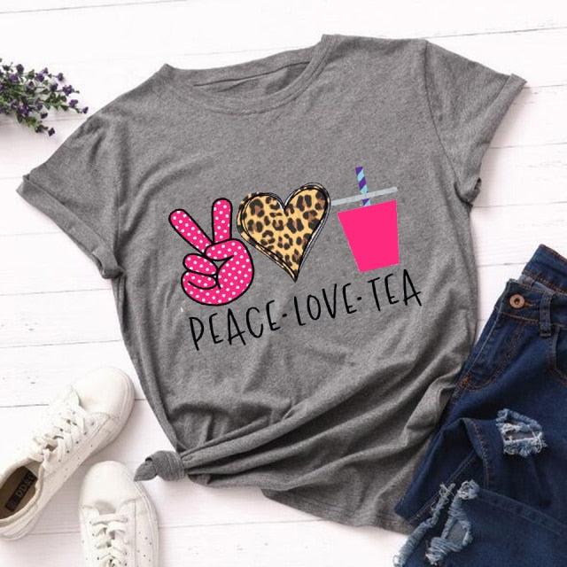 Peace Love Coffee T-Shirt