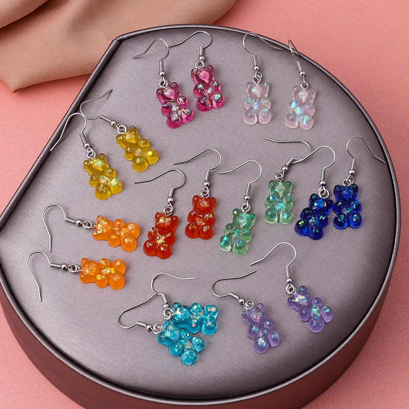 Gummy Bear Earrings