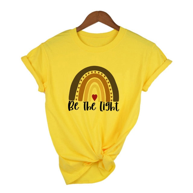 Be The Light T-Shirt - Yellow / XL - Yellow / L - Yellow / M - Yellow / S - Yellow / XXL