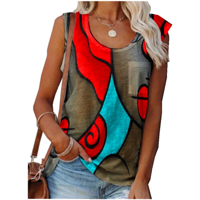 Vintage Women’s Sleeveless T Shirt / Tops