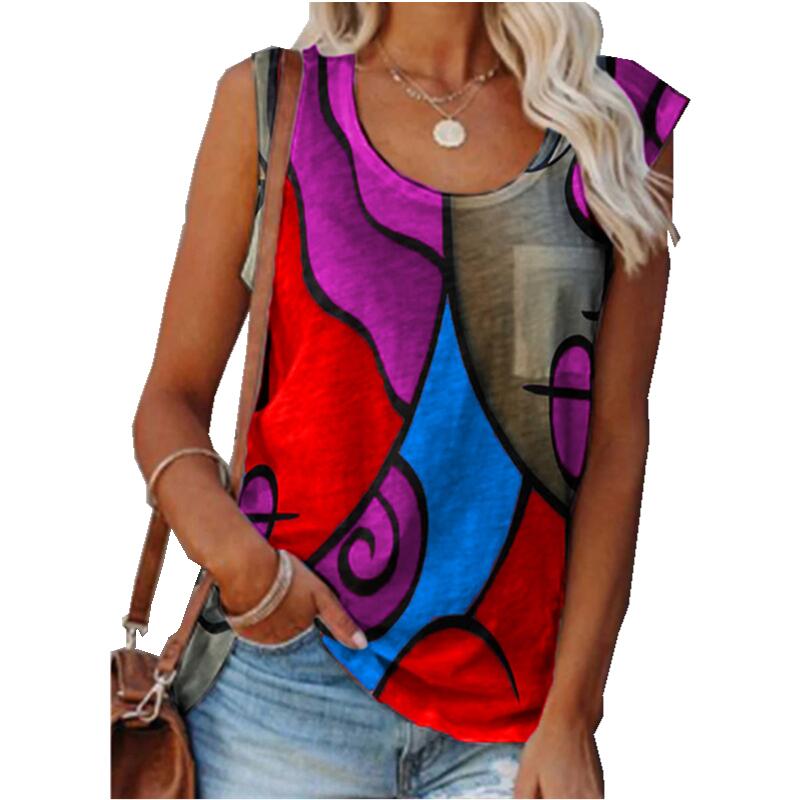 Vintage Women’s Sleeveless T Shirt / Tops