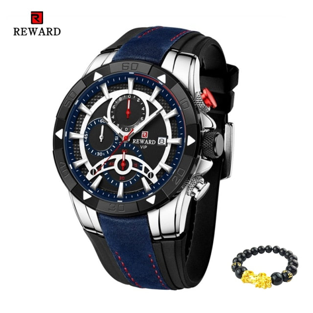 REWARD Men Quartz Watch - black / United States - black / International Warehouse - black / Europe - black / Europe1