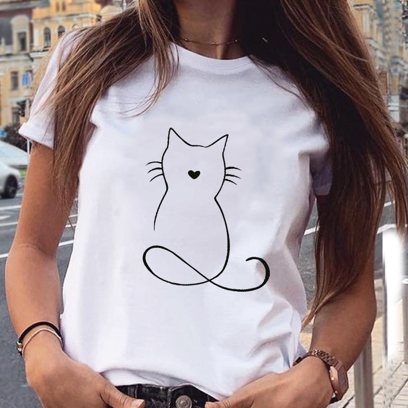 Cat Love T-Shirt